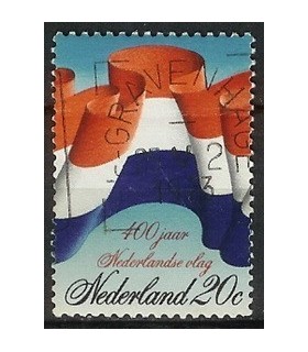 1010 NederlandseVlag zegels (o)