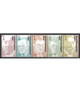 3059 - 3063 Nederlandse Schrijvers (xx)