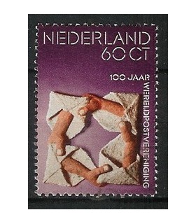 1058 100 jaar Wereldpostvereniging (UPU) (o)