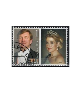 3208 Willem Alexander en Maxima (o)