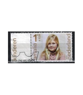 3001a Kinderzegels Amalia (o) TAB