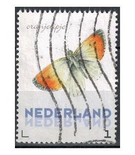 3012 Ac-02 Vlinders voorjaar Oranjevlinder (o)