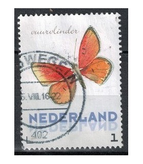 3012 Ac-04 Vlinders zomer vuurvlinder (o)