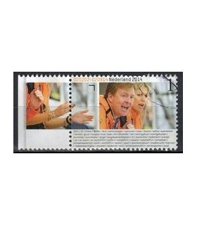 3207 Willem Alexander en Maxima (o) TAB2