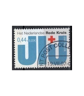 2512a Rode Kruis zegel (o)