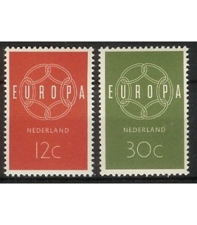 727 - 728 Europa-zegels (xx)