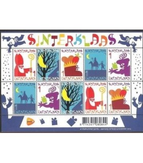 3108 - 3112 Feest van Sinterklaas (xx)