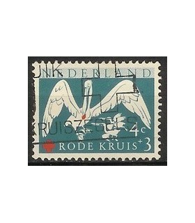 695 Rode Kruis zegel (o)