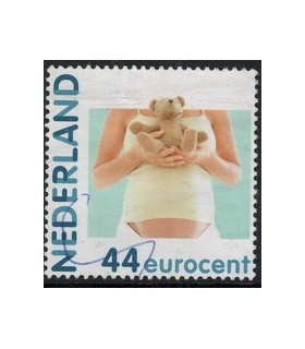 2682 Hb-27 Hallmark meisje met Teddybeer (o) penontaarding