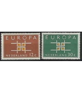 800 - 801 Europa zegels (xx)