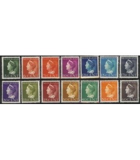 332 - 345 Koningin Wilhelmina (x)