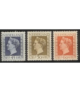 487 - 489 Koningin Wilhelmina (x)