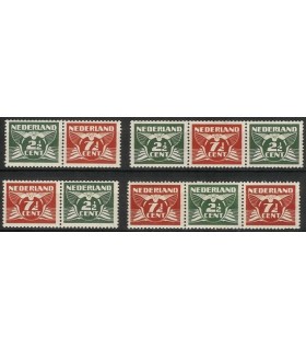 379a - 379d Vliegende Duif (x)