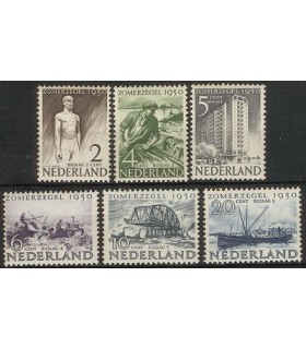 550 - 555 Zomerzegels (xx)