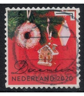 3889 Kerstzegel (o)