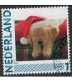 2791 Hb-18 Hond met kerstmuts (o)