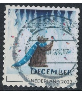 4159 Kerstzegel (o)