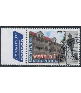 2754 Grenzeloos Nederland - Suriname (o) TAB