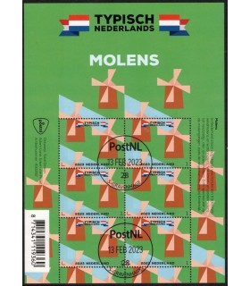 4096 Typisch Nederlands Molens (o) vel