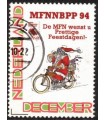 Kerst MFNNBPP kerstman op fiets (o)