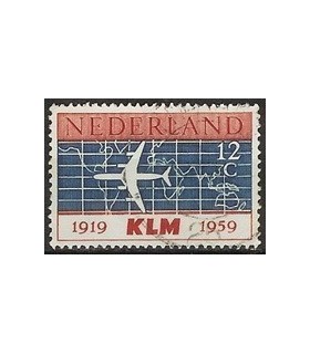 729 KLM-zegels (o)