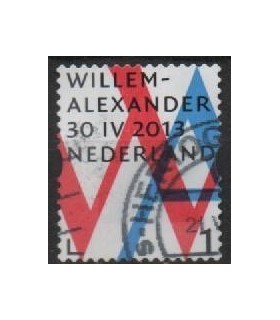 Willem Alexander Inhuldigingszegel (o)