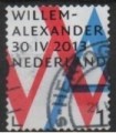 3057 Willem Alexander Inhuldigingszegel (o)