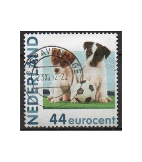 2682 Hb-10 Hallmark honden en voetbal (o)