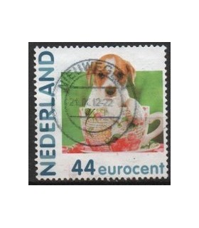 2682 Hb-03 Hallmark hond en kopje (o)