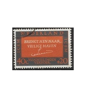 857 Vluchtelingenzegel (o)