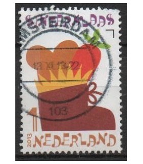 2013 Sinterklaas zegel 3. (o)